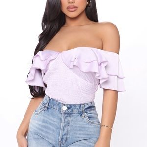 Fashion Nova Off shoulder Top